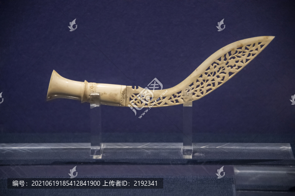 陜西歷史博物館清代象牙裁紙刀