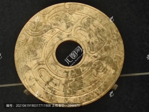 西周中期龍紋系壁