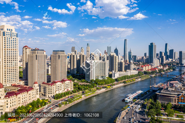 天津城市風(fēng)光海河美景
