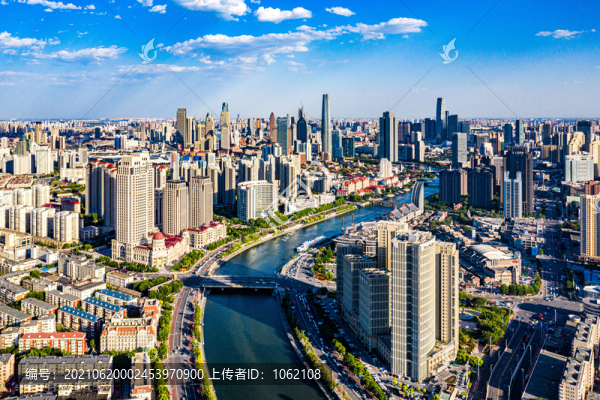 天津城市風(fēng)光海河美景
