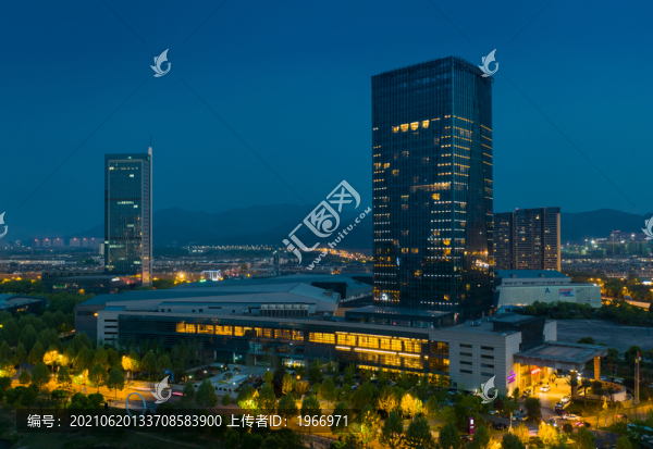 義烏城市夜景