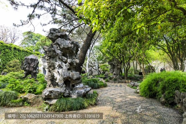 蘇州留園東園一角