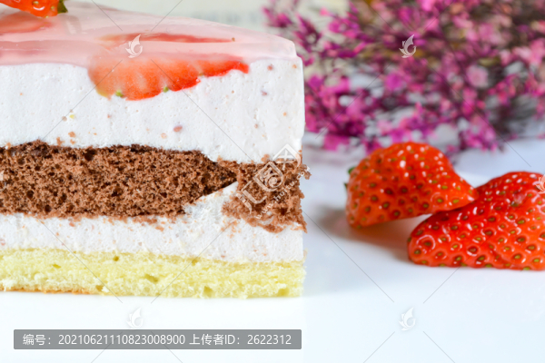 夾心蛋糕特寫