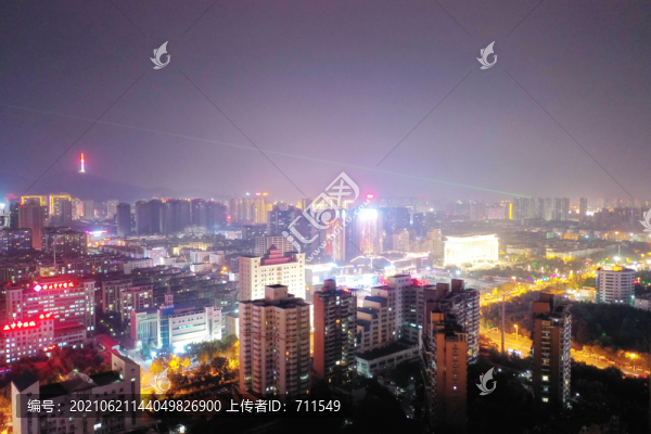 淮北城市夜景