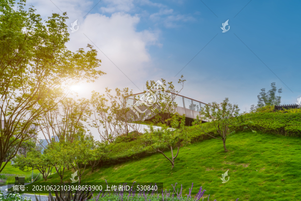 四川成都高新區(qū)公園風(fēng)景