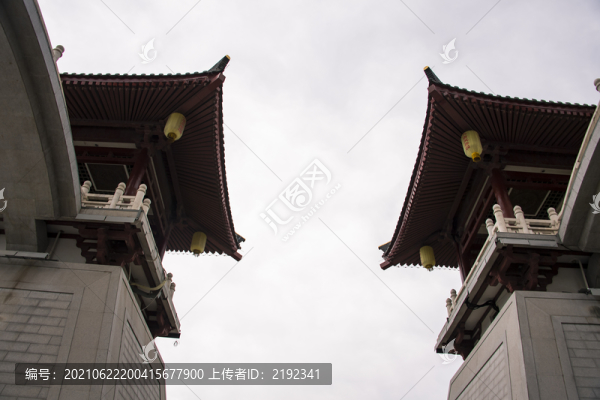 陜西西安大唐芙蓉園仿唐建筑