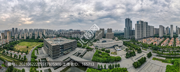 安徽省博物院航拍全景