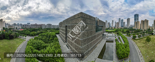 安徽省博物院航拍全景