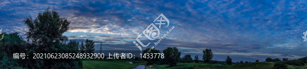 晚霞