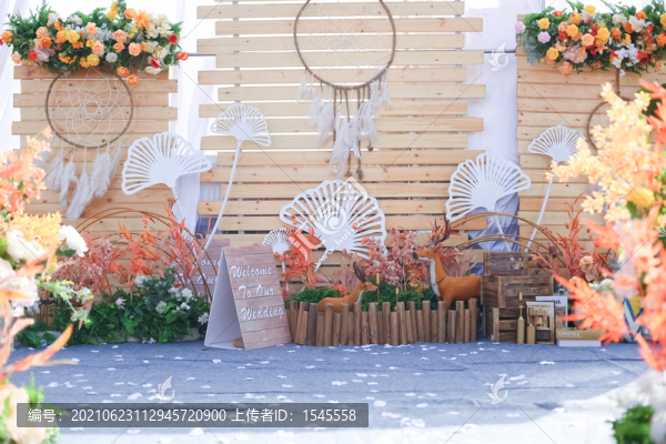 婚禮婚慶典禮舞臺布置效果