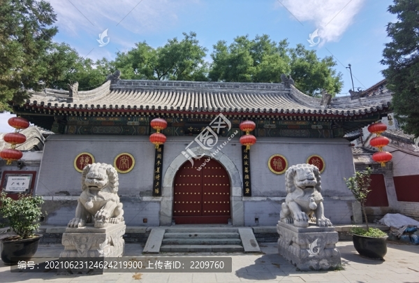 北京廣化寺山門