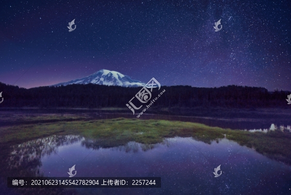 夜空與星空