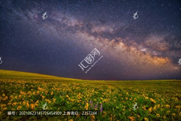 夜空與星空