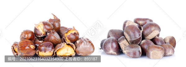 生栗子和熟栗子