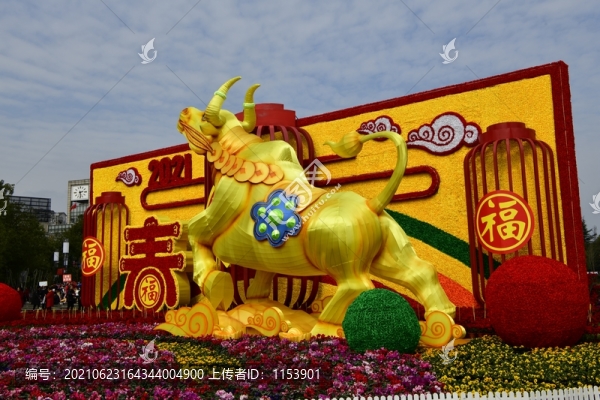 牛雕塑