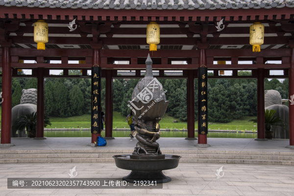 陜西西安大唐芙蓉園仿唐建筑