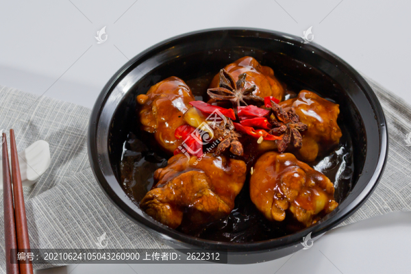 芡汁雞中