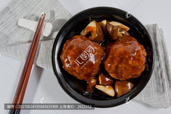 芡汁獅子頭