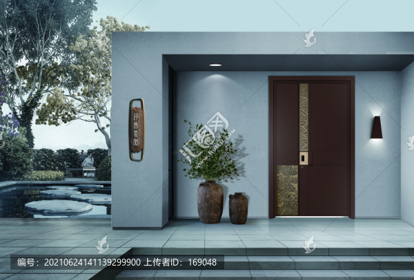 別墅門場(chǎng)景