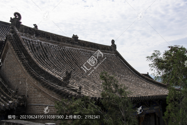 中國山西臨縣磧口古鎮(zhèn)傳統(tǒng)民居