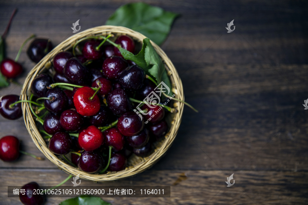 新鮮的櫻桃