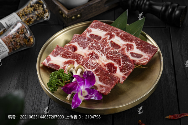薄切牛肋排