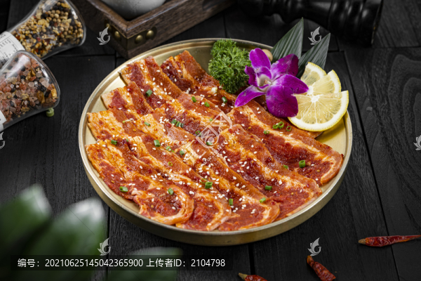 調(diào)味豬五花