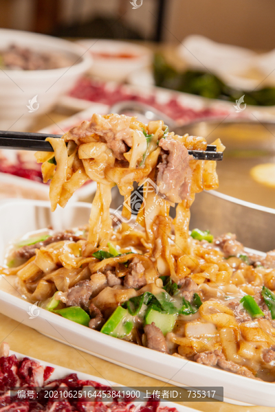 牛肉炒粿條