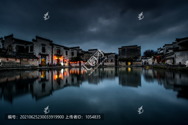 宏村夜景
