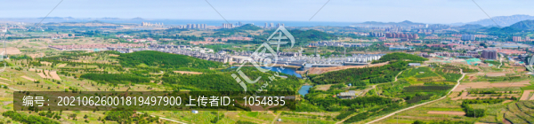 即墨藍(lán)谷溫泉全景