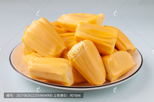 黃色的菠蘿蜜果肉