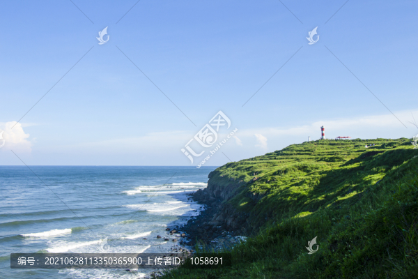 鎮(zhèn)海角燈塔海邊風(fēng)景