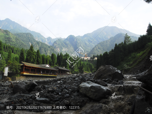 龍門山地震帶泥石流災(zāi)害