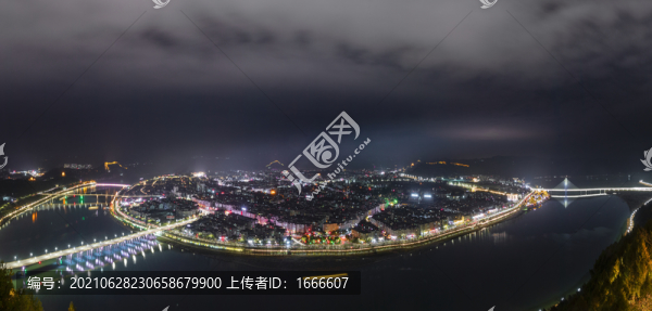 閬中全景圖