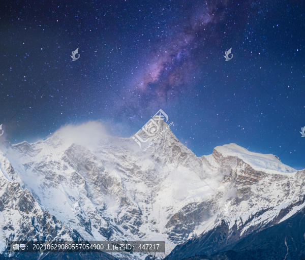 南迦巴瓦夜景