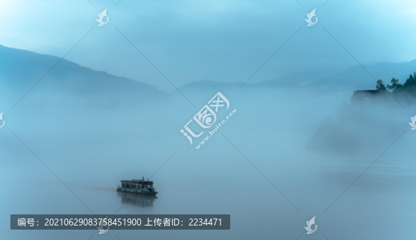 水墨渠江