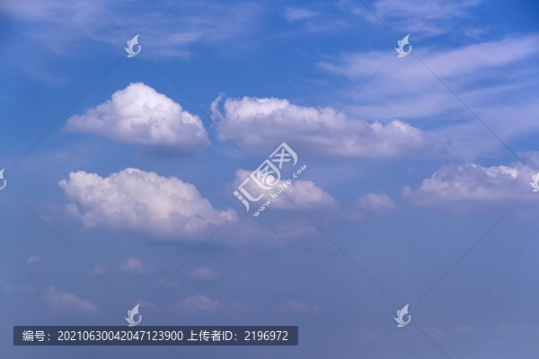 藍(lán)天白云背景