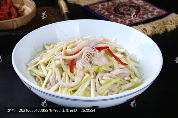 韭黃炒鮮魷