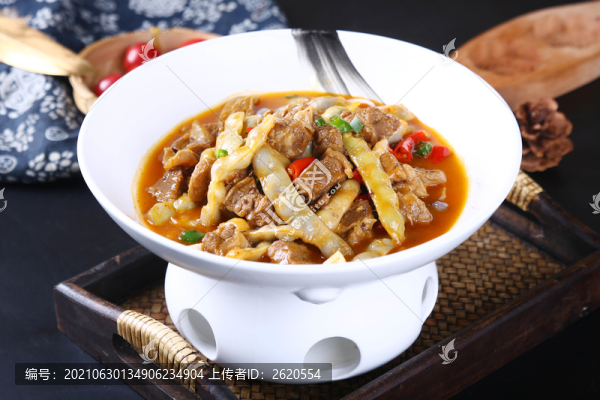 黃金豆燒牛肉