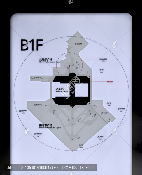 老嘉興火車站導示圖