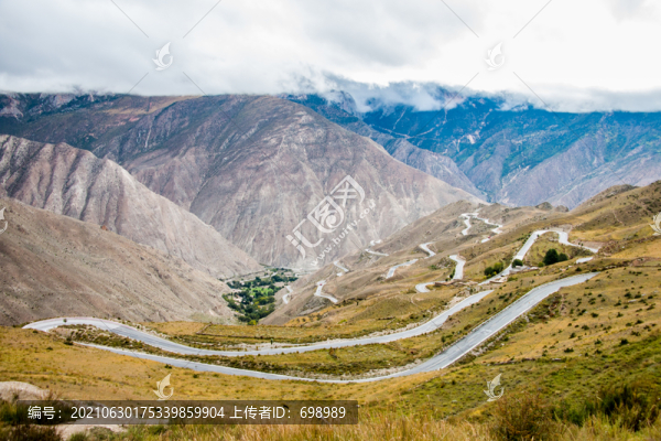 川藏線公路風(fēng)景