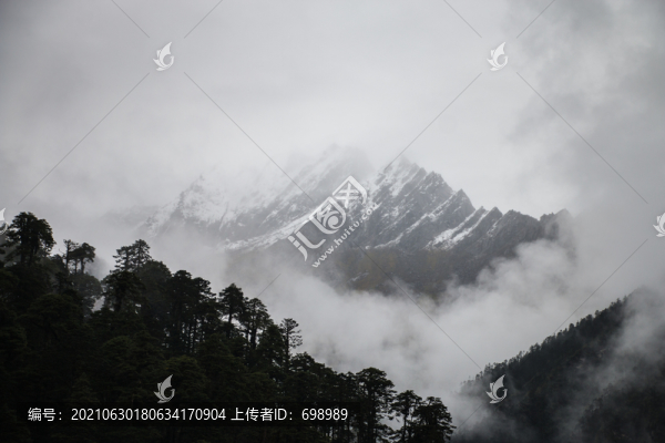 墨脫公路風(fēng)光