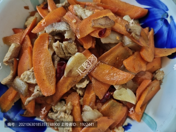 胡蘿卜炒肉