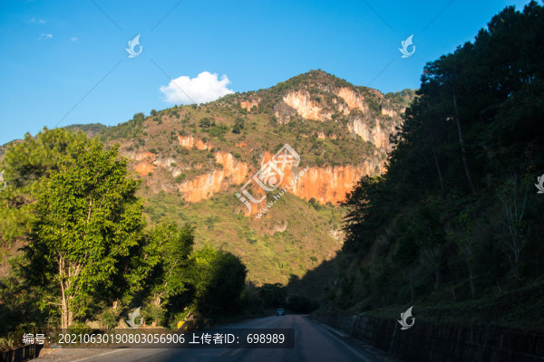 雙江縣施甸縣路途風光