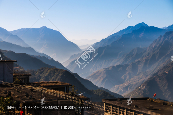 怒江大峽谷老姆登村