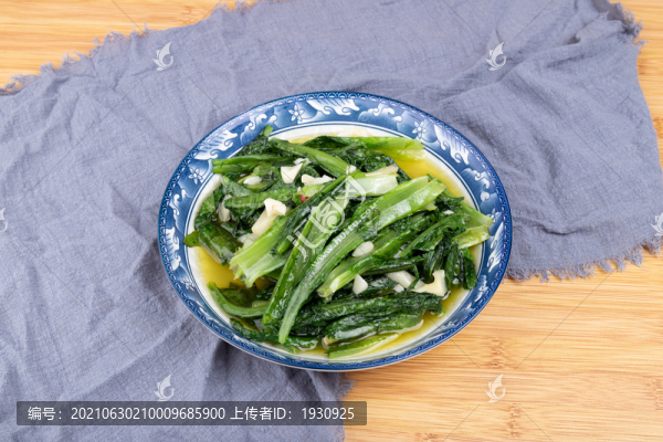 炒油麥菜