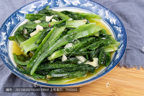炒油麥菜