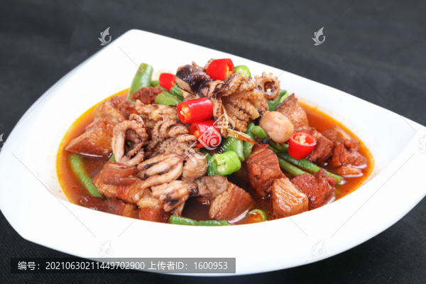 八爪魚紅燒肉