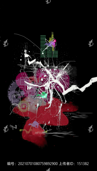 夢(mèng)幻抽象畫