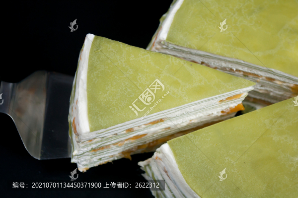 水果蛋糕切塊